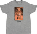 Fender Surf Tee Gray Heather (small) T-Shirts Size S