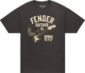 Fender Wings To Fly T-Shirt L (vintage black) Magliette Taglia L