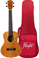 Flight Leia TE Tenor / Electro-Acoustic Ukulele Tenor Ukuleles w/ Pickup