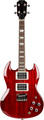 Flight Pioneer Electric Ukulele (cherry red)