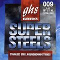 GHS Super Steels Stainless Steel Roundwound Strings / ST-XL (9-42 - extra light)