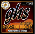 GHS Thin Core Phosphor Bronze TCB-L / Acoustic Guitar String Set (light / .012-.052)