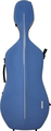 Gewa Air Cello Case (blue exterior / black interior) Cello Bags & Cases