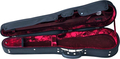 Gewa Maestro 4/4 Shaped Violin Case (black/red)