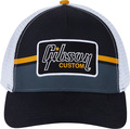 Gibson Custom Shop Premium Trucker Snapback (black) Hats & Caps