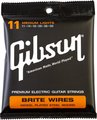 Gibson G700ML / Brite Wire (.011 - .050 mediums) .011 Electric Guitar String Sets