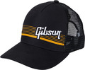 Gibson Gold String Premium Trucker Snapback (black) Hats & Caps
