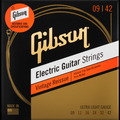 Gibson Vintage Reissue Strings Ultra-Light Gauge (009-042) Jeux de cordes .009 pour guitare électrique