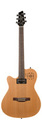 Godin A6 Ultra Left (Natural Semi Gloss) Guitarra Western, com Fraque e com Pickup