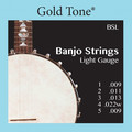 Gold Tone Banjo Light Gauge Strings BSL Banjo Guitar String Sets
