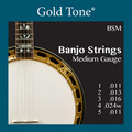 Gold Tone Banjo Medium Gauge Strings BSM Banjo Guitar String Sets