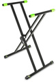 Gravity KSX 2 / Keyboard Stand Double X-Form (black) Suportes X duplos para teclado