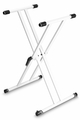 Gravity KSX 2 W / Keyboard Stand Double X-Form Keyboard Double X-Stands