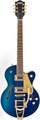 Gretsch G5655TG Electromatic Center Block JR (azure metallic) Semi-Hollowbody Electric Guitars