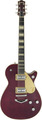 Gretsch G6228FM Players Edition Jet BT with V-Stoptail (dark cherry stain) Single Cutaway Electric Guitars