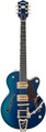 Gretsch G6659TG Players Edition Broadkaster (azure metallic) Semi-Hollowbody Electric Guitars