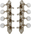 Grover 409N Mandolin Machine Heads Standard 4+4, for 'A'-Style Mandolins (nickel) Mandolin Tuning Mechanics
