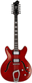 Hagstrom Viking Deluxe 12-String (wild cherry transparent) 12-String Electric Guitars