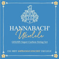 Hannabach 235MHT Soprano/Concert Goldin Set