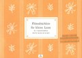 Heinrichshofen Flötenbüchlein für Kleine Leute Fritz Koschinsky Liederbücher für Blockflöte
