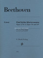 Henle Beethoven Ludwig Van - 5 leichte Klaviersonaten