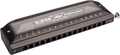 Hohner Super 64 X / The Black Beauty (C key) Chromatische Mundharmonika mit 64 Stimmzungen