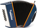 Hohner XS Button Child Accordion / A2930 (dark blue / orange incl. gigbag)