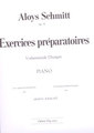 Hug & Co Exercices preparatoires Schmitt Aloys Songbooks for Piano & Keyboard