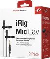 IK Multimedia iRig Mic Lav 2 Pack Microphones for Mobile Devices