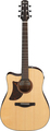 Ibanez AAD170LCE-LGS (natural low gloss) Guitarra Western Mão Esquerda, Com Pickup