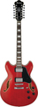 Ibanez AS7312-TCD 12-string (transparent cherry red) 12-String Electric Guitars