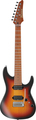 Ibanez AZ24027-TFF / 7 string (tri fade burst flat, incl. case M20AZ) Guitarras de 7 cordas