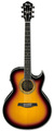 Ibanez JSA20 (Vintage Burst) Guitares acoustiques Cutaway avec micro