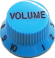 Ibanez Potiknopf Kunsstoff 4KB1MA0011 Volume Knopf für JEM77P (blue) Boutons