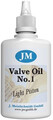 JM Valve Oil 1 Synthetic Light Piston Valve Oils