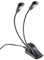 K&M 12245 Double 4 Led FlexLight - set / Music Stand Light (black) Luci per Leggii