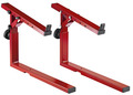 K&M 18811 Stacker (ruby red) Attachment Arms for Keyboard Table Stand