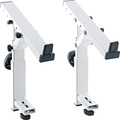 K&M 18822 Stacker (pure white) Attachment Arms for Keyboard Table Stand