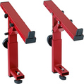 K&M 18822 Stacker (ruby red) Attachment Arms for Keyboard Table Stand