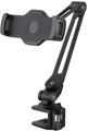K&M 19805 Smartphone and Tablet PC Holder (black) Stands for Music Equipment