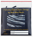 Kala Road Toad Music Pahoehoe (U-Bass String Set, 4-String, Black) Akustik-Bass-Saiten-Sätze 4-Saiter