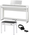 Kawai ES-920 Bundle (white w/stand, pedal, bench, headphones) D-Piano