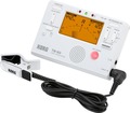 Korg TM-60C Combo Tuner Metronome & Contact Microphone (white) Stimmgerät mit Metronom