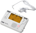 Korg TM-70C Combo Tuner Metronome & Contact Microphone (white) Stimmgerät mit Metronom