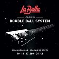 La Bella S1046 Regular Double Ball Electric Guitar Strings (10-46)