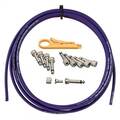 Lava Cable 10' Mini Ultramafic / 10 Straight Solder-Free Plugs + stripper (black) DIY Instrument Cables