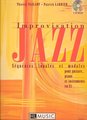 Lemoine Improvisation jazz Vol 1 Larbier Vaillot / Sequences tonales et modales (Pno/Guitar)