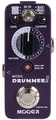 MOOER Micro Drummer II Drum Machine Pedal Caixa de Ritmos Portátil