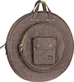 Meinl MVHC22DB 22' Vintage Hyde Cymbal Bag (dark brown) Borse Piatti
