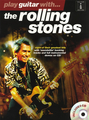 Music Sales Play Guitar with the Rolling Stones (incl. CD) Livro de Canto Guitarra